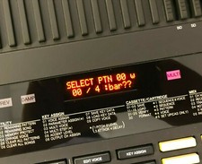 Yamaha RX5 / RX7 Custom OLED Display