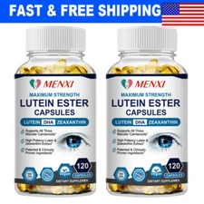 Eye Vision Health 2 x 120 Capsules, Lutein and Zeaxanthin, Eye Strain Support