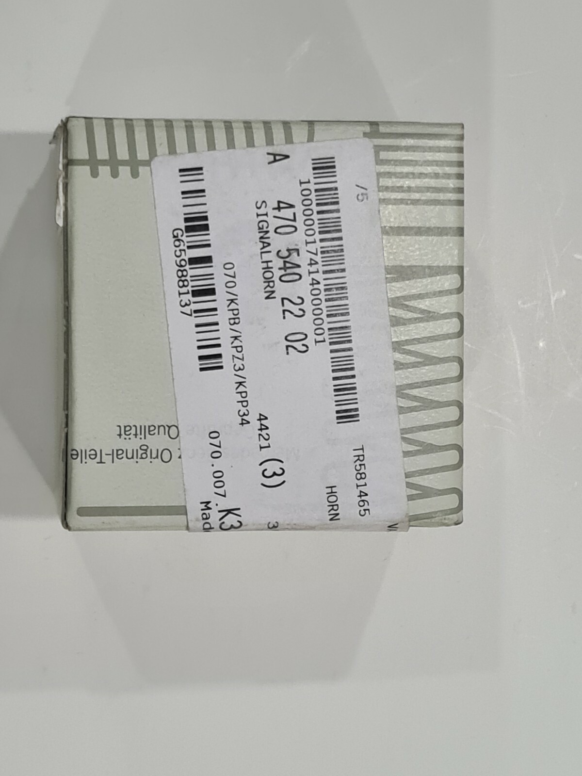 Mercedes Signal Horn A4705402202 | eBay