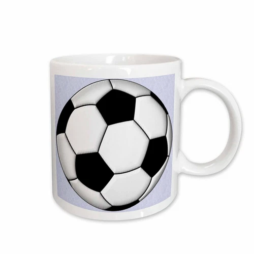 3dRose Soccer Ball Champ Mug