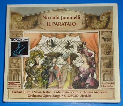 Ubaldi/Curti/Testoni/Sciuto/Anderson JOMMELLI Il Paratajo  Bongiovanni CD SEALED