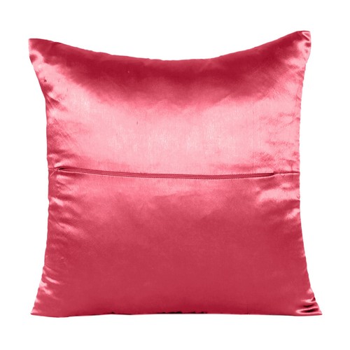 Cushion Cover Pillow Case Throw 18x18 Soft Decorative Solid Satin Pillow Shams - Picture 48 of 191