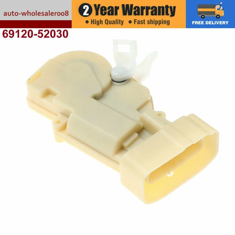 Atuador de trava de porta dianteira esquerda 69120-52030 compatível com Toyota Echo 2000-2005 NOVO - Imagem 4 de 4