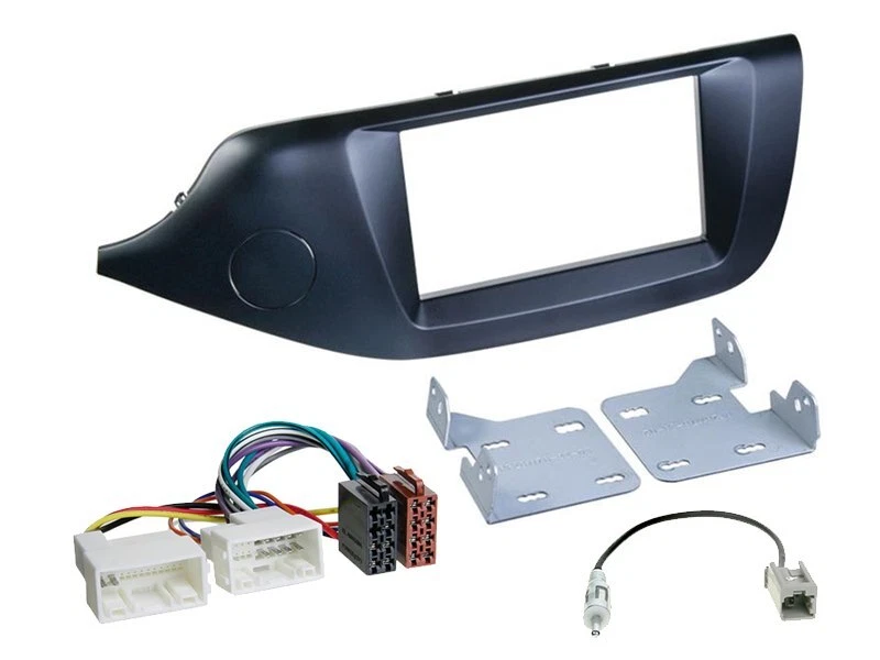 Kenwood 2DIN DAB+ Autoradio für KIA Cee'D ab 2012 schwarz - Bild 2 von 4