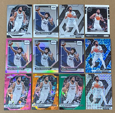 Julian Champagnie San Antonio SPURS Lot of 12 Cards Orange Pink Silver Prizm