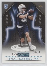 2018 Panini Playbook Rookies Platinum 37/49 Dylan Cantrell #193 03rx