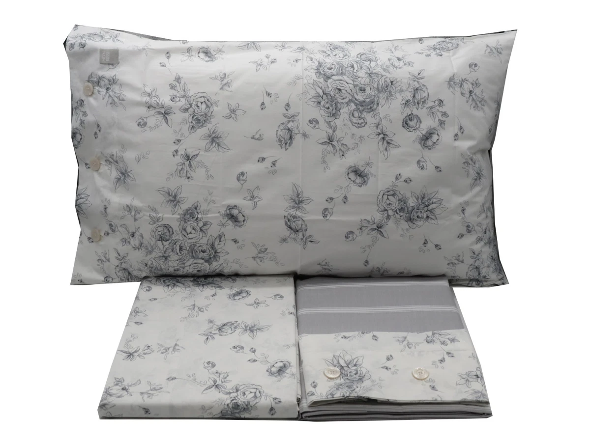 Copripiumino 100% cotone con stampa floreale 200x200 cm Danha gran