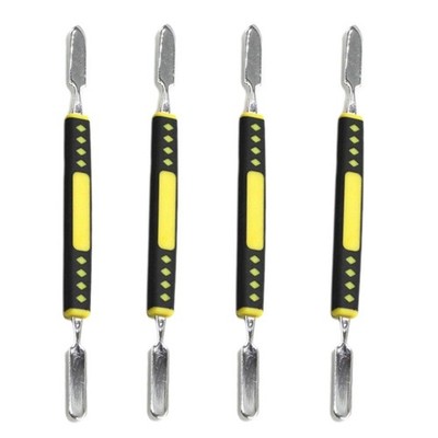 4pcs Dual Ends stainless steel Metal Crowbar Set Prying Repair Tool *tn