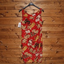 VALENTINO MISS V dress size 46 Used (SA2574) Orange Women Vintage