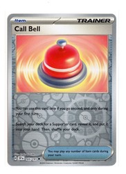 Call Bell 165/191 Reverse Holo Uncommon SV08: Surging Sparks