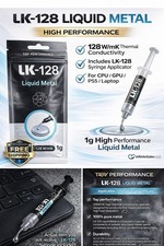 LK-128 Liquid Metal Thermal Paste 128W/mK CPU GPU PS5 High Performance 1g