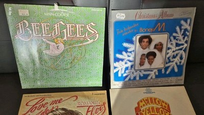 Schallplatten-Sammlung (8 LPs / Maxis)   Pop, Disco, Old-School Hip-Hop & Elvis