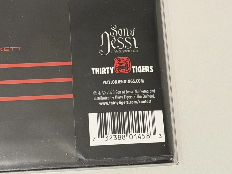 Waylon Jennings - Songbird Album - Red Smoke - Limited to 1,000 - Image 4 of 4