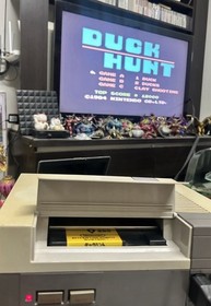 Duck Hunt Nintendo Famicom Box Option Cassette NES Cartridge Tested Working