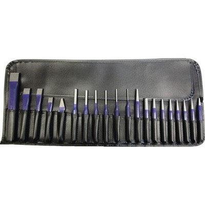 PROMAT Werkzeugsatz Inh.20tlg.Chrom-Vanadium-Lufthärtestahl in Rolltasche