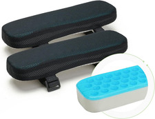 Chair Armrest Cooling Gel Cushions Elbow Pillow Pressure Relief Office Chair Ch
