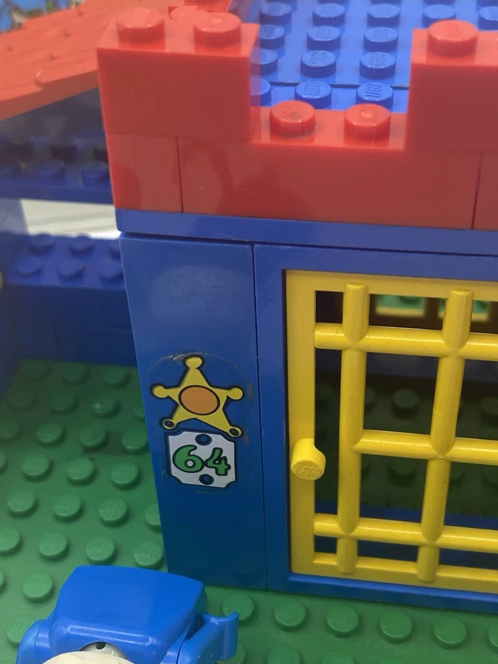 (L-1/FK) Lego® Fabuland 3664 Polizeistation mit Anleitung NICHT GELOCHT ! - Bild 3 von 4