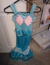 ELSA & ANNA Girls Fancy Dress Dresses Mermaid & Princess Multi Size 5-6