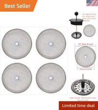 4pcs french press filter screen,Universal 1000 ml, 34 Oz, 8 Cup French Press ...