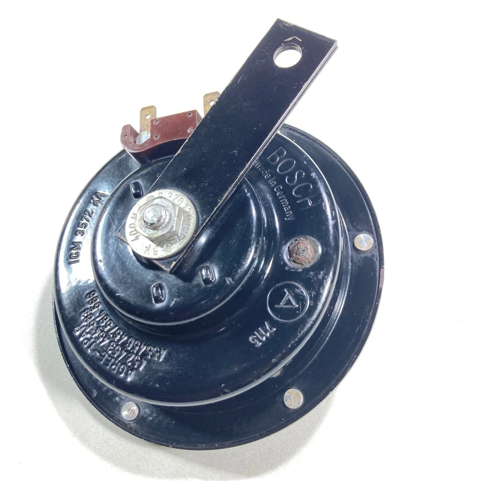 Bosch 5" Horn 6 Volt Fit For VW Porsche 911 912 - Image 2 of 4