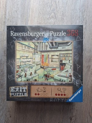 Exit-Game - Ravensburger Exit-Puzzle ''Das Labor'' - 368 Teile