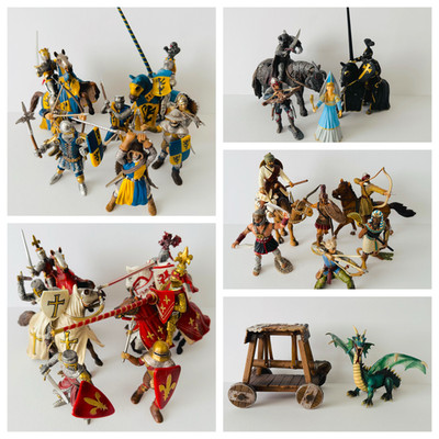 Schleich Ritter Lilienritter Löwenritter Kreuzritter Orientale Zelt Sammlung