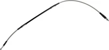 Moose Stainless Steel Braided Brake Line Front #276838