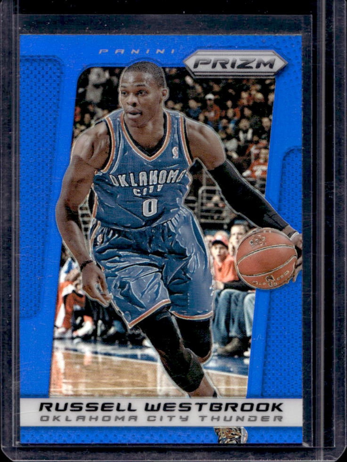 2013-14 Prizm Russell Westbrook Prizm Blue #105 Thunder