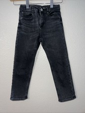 Zara Faded Black Denim Pants Size 5-6 Toddlers Regular Pants