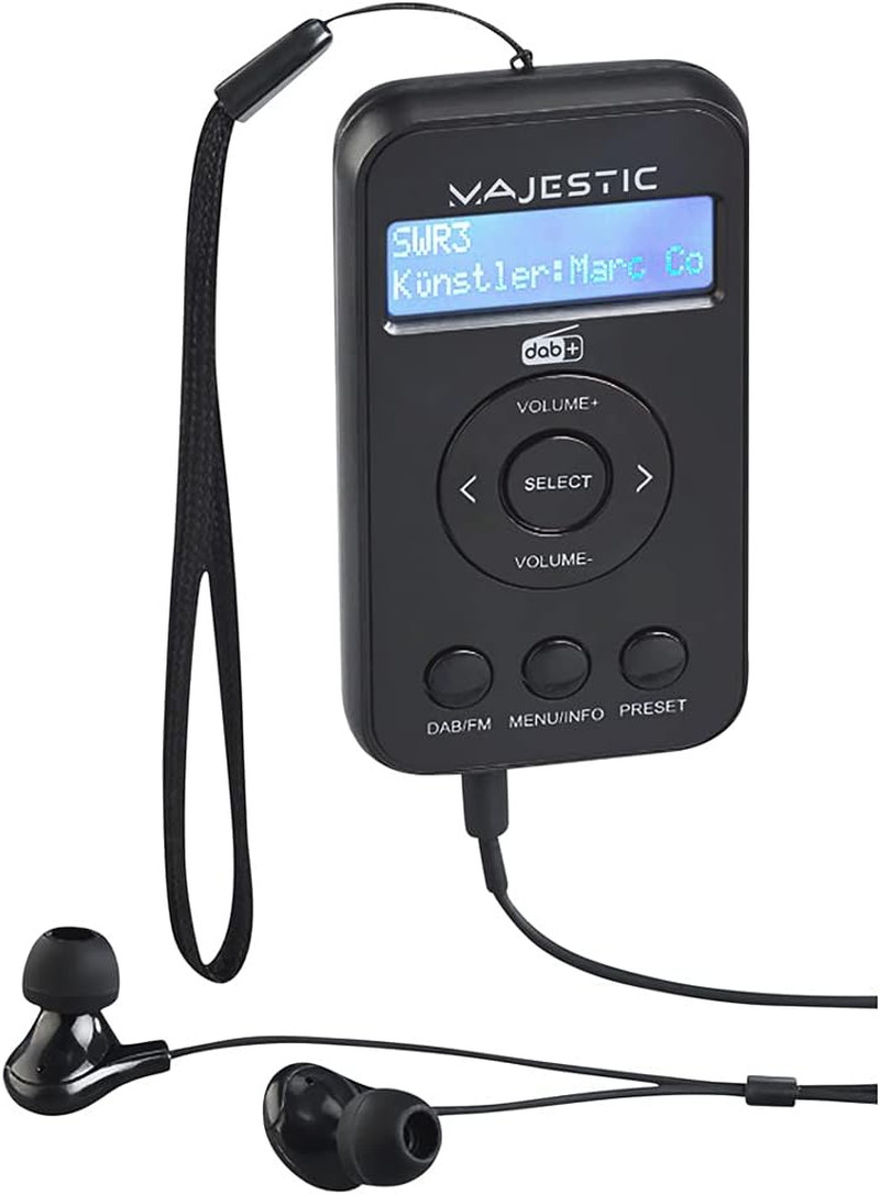 Ricevitore Digitale RT 196 DAB+ Majestic - Alta Sensibilità e PLL