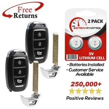 2 For 2020 Hyundai Sante Fe Keyless Entry Smart Remote Key Fob 3 button S2200