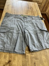 Men  s Size 42 Waist Gray Lee Shorts With Tags