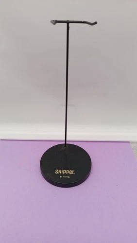 1960s Vintage Barbie Skipper Gold Pedestal Stand Japanese Exclusive