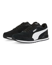  Scarpe Sneakers UOMO Puma ST Runner v3 SD Sportswear Suede Nero Lifestyle 