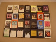 Lot of 28 8 Track Tapes. Easy Listening Neil Diamond, Olivia Newton-John  More