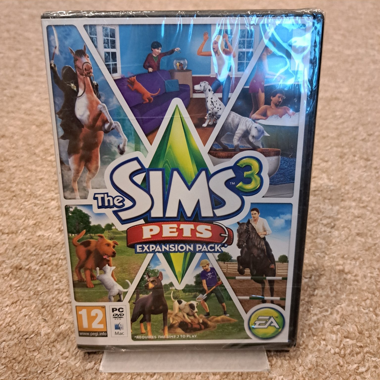 The Sims 3 Pets Expansion Pack PC Mac Video Game Life Simulation NEW SEALED