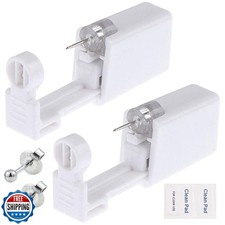 Ear Piercing Gun Kit - Lyuxzad 6Pcs Disposable Ear Piercing Kit Including 2Pc