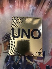 2025 Mattel UNO GOLD Edition Card Game - Premium GOLD Foil Cards