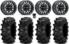 Raceline Podium Bdlk 14" Bk Wheels 27" Cryptid Tires Polaris Sportsman / RZR /