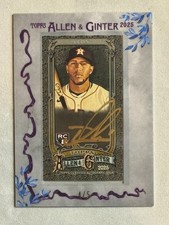 2025 Topps Allen & Ginter X Mini Silver Frame Gold Ink Pedro Leon Auto RC /5