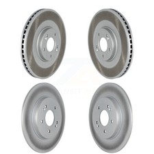 Genius KG-101572 Brake Disc Front & Rear for Hyundai Palisade Kia Telluride Iron