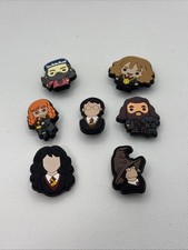Lot of 7 Harry Potter Themed Croc Shoe Charms Set 1 