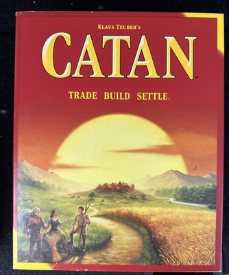 CATAN Klaus Teuber Trade Build Settle CN3071 2020 Board Game Settlers