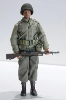 DRAGON WWII U.S. ARMY PARATROOPER SCALE 1:6 SCALE 12” ACTION FIGURE