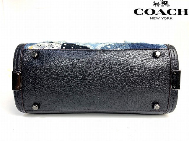 beautiful  COACH Swagger Quilt Patchwork Leather … - image 8