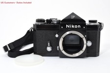Rare S/N 746XXX Black Nikon F Eyelevel Apollo SLR Film Camera Near Mint 879