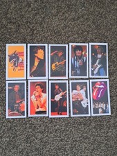 The Rolling Stones complete set of 10 cards superb condition mint