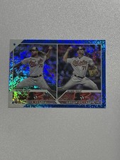 Nick Vespi Logan Gillaspie 2023 Topps Update Purple Foil #US322 #ed/799 Orioles