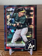 2023 Topps World Baseball Classic Robbie Glendinning Black Diffractors /10 #92