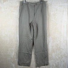 Pendleton Vintage Wool Houndstooth Trousers Dress Pants Size 16 Academia Classic